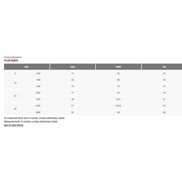 Victoria Beckham Orange & Black Drop Waist Scalloped Trim Cocktail Dress. Size2X - Picture 15 of 15